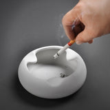 cigar ashtray outdoor ash tray ceramic cigarette black white large coarse pottery