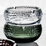 outdoor glass ashtray vintage ash tray retro classy crystal luxury
