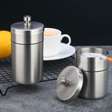 metal ashtray with lid stainless steel covered ash tray for car outdoor cool smokeless windproof silver