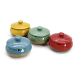 Cute Ashtray with Lid 4.4-inch (Glossy)