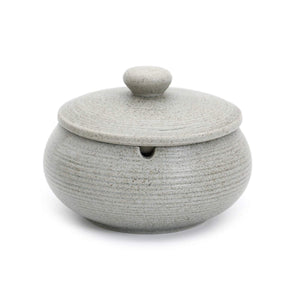 Cute Outdoor Ashtray with Lid Cool Ceramic Ash Tray Smokeless Windproof Covered Lidded