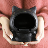 cute cat ash tray outdoor fancy black