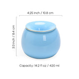 ashtray size dimensions reference 4.25 inch ceramic ashtray with lid