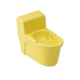 Cute Toilet & Bathtub Ashtrays (White/Yellow)