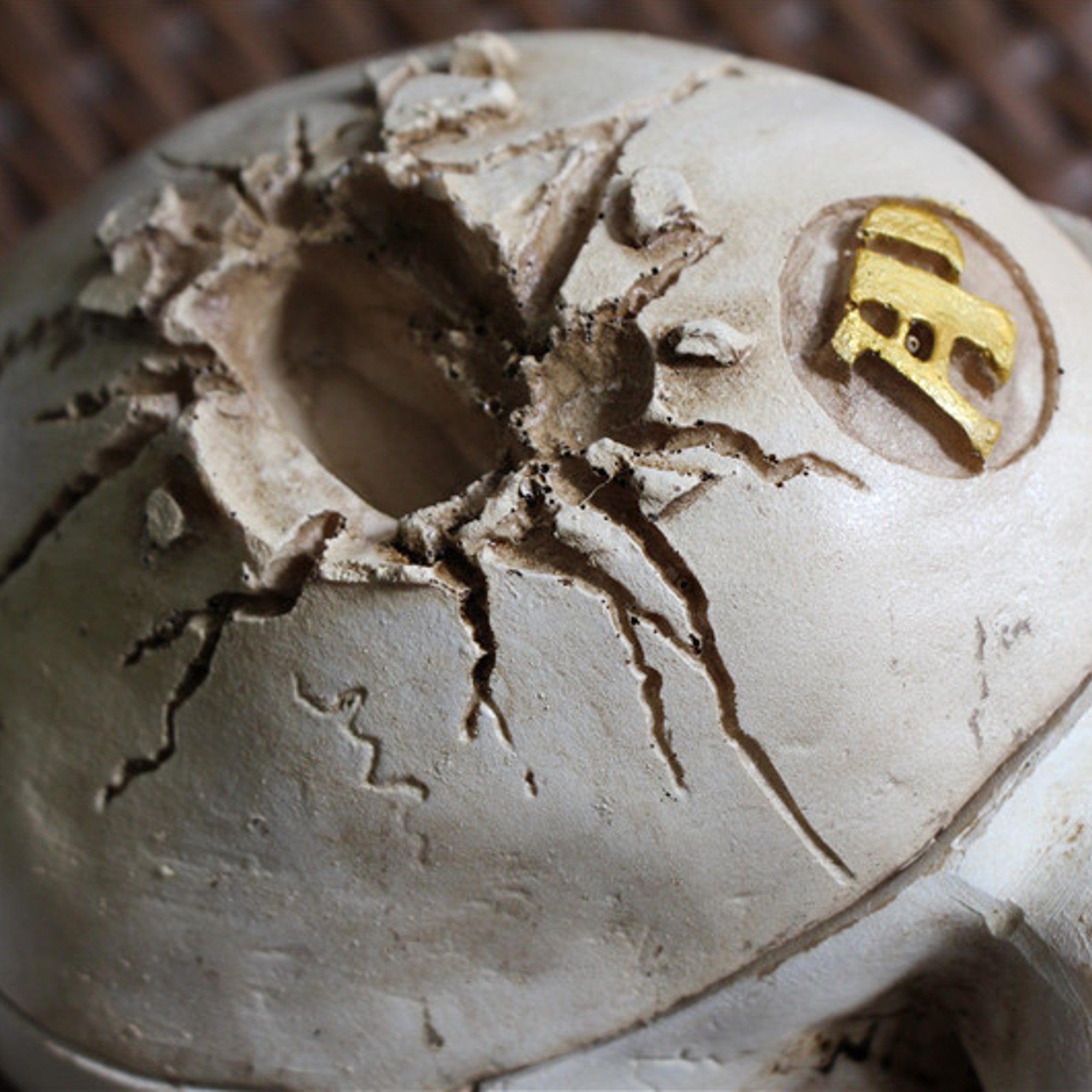 Skull Ashtray with Lid Vintage Resin – Ashtray Planet