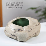 Stonelike Ceramic Ashtray (Irregular Shape)