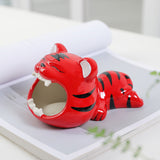 Tiger Ashtray Ceramic Cool Cute Ash Tray windproof outdoor red