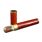 Travel Cigar Tube Cigar Holder Brass