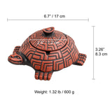 outdoor smokeless ashtray with lid turtle ash tray ceramic