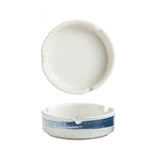 Ashtray Outdoor Japanese Style Small Cute Saucer Blue