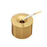 brass ashtray with lid metal ash tray gold outdoor