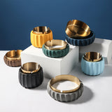 ashtray with removable tray cement ash tray metal stainless steel nordic windproof elegant colorful