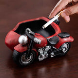 cool vehicle ashtray cute resin ash tray red motorcycle