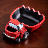cool vehicle ashtray cute resin ash tray red bulldozer
