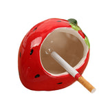 cute ash tray outdoor strawberry