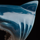 cute animal shark ashtray ceramic ash tray blue gray windproof decorative cool handmade