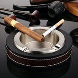 metal cigar ashtray cigarette alloy outdoor ash tray gold silver