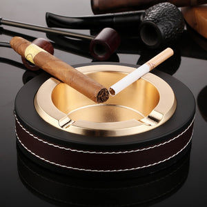 Metal Ashtray for Cigars and Cigarettes – Ashtray Planet