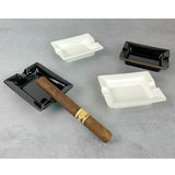 minimalist cigar ashtray black white ash tray ceramic
