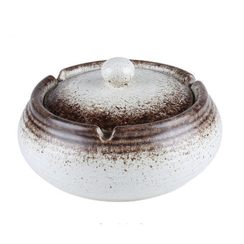 Cool Outdoor Ashtray with Lid Ceramic Smokeless – Ashtray Planet