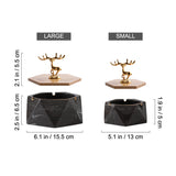 outdoor ashtray with lid cool cute ceramic ash tray smokeless covered lidded windproof elegant home decor