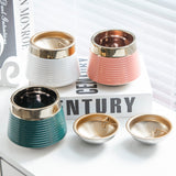 outdoor ashtray with lid cute cool metal ceramic ash tray nordic windproof lidded covered smokeless home decoration handmade portable