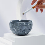 outdoor ashtray with lid resin ash tray cute astronaut smokeless relaxed