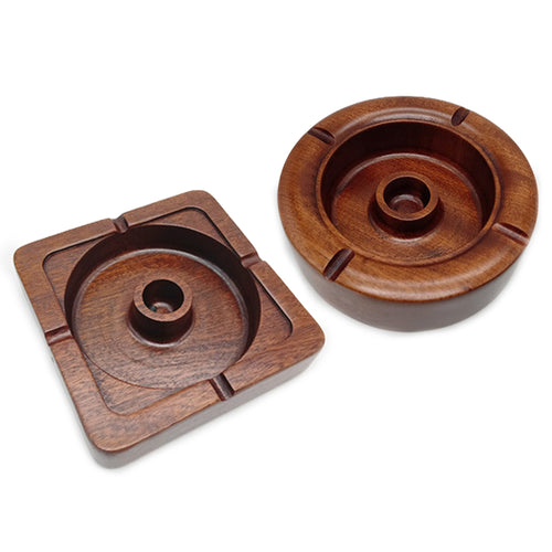outdoor ashtray wooden ash tray solid ebony wood rustic natural