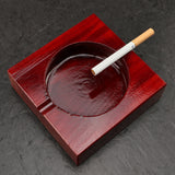 outdoor ashtray wooden ash tray pine wood rustic natural