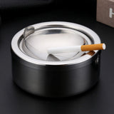 cool patio ashtray with lid stainless steel