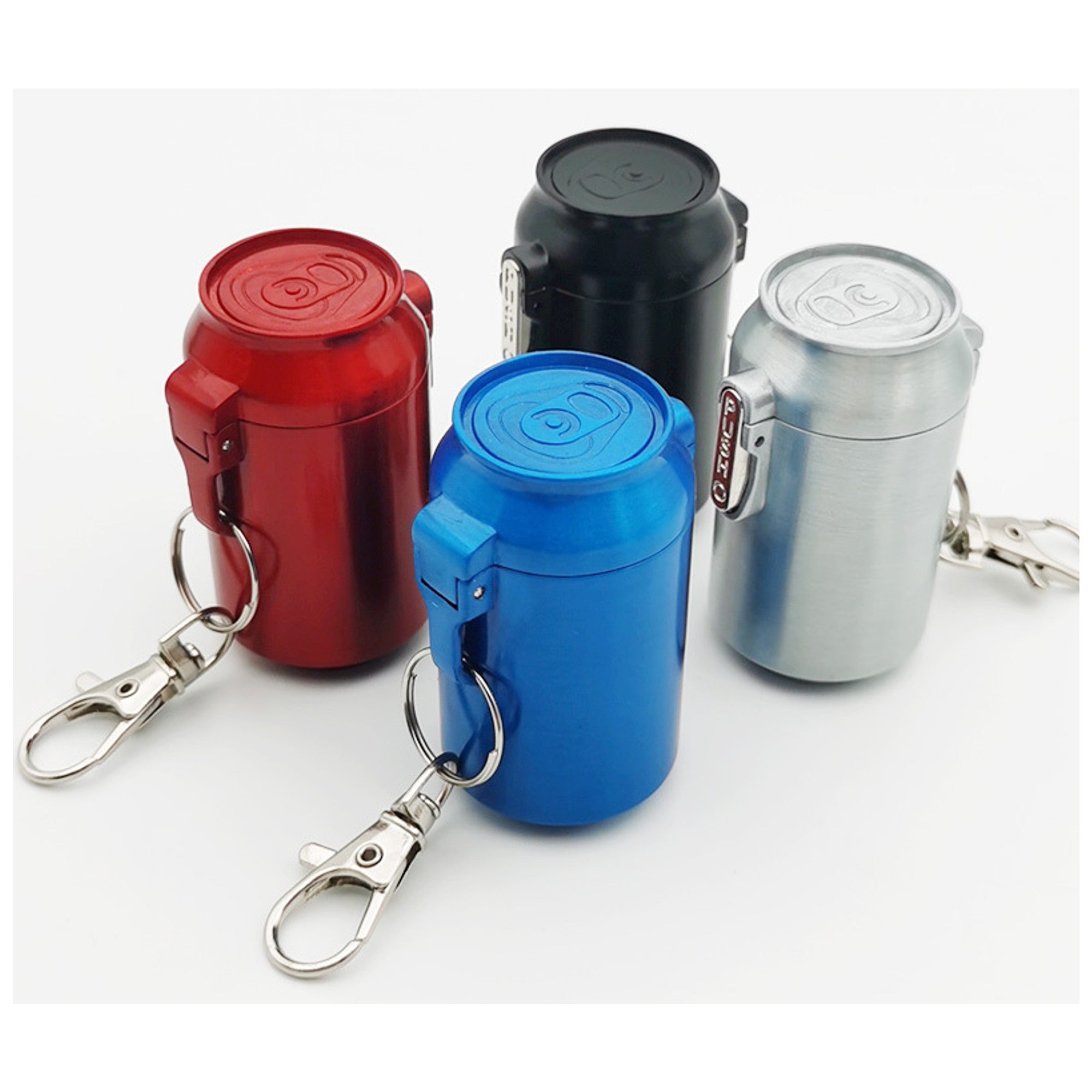 Wholesale UNICRAFTALE 2Pcs 2 Colors Portable Ashtray with Lid Capsule Mini  Ashtray Zinc Alloy Pocket Ashtray 113mm Long Column Outdoor Ashtray with  Climbing Carabiner for Outdoor Picnic Car Travelling 