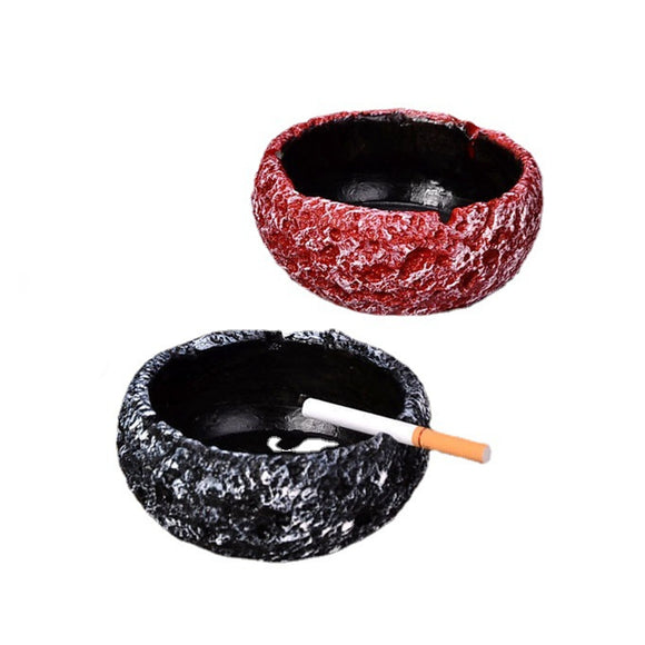 Cute Mushroom Ashtray with Stainless Steel Tray for Cigarette, Natural  Resin Ash Tray for Indoor or Outdoor use, Ash Holder for Home and Garden  Decor