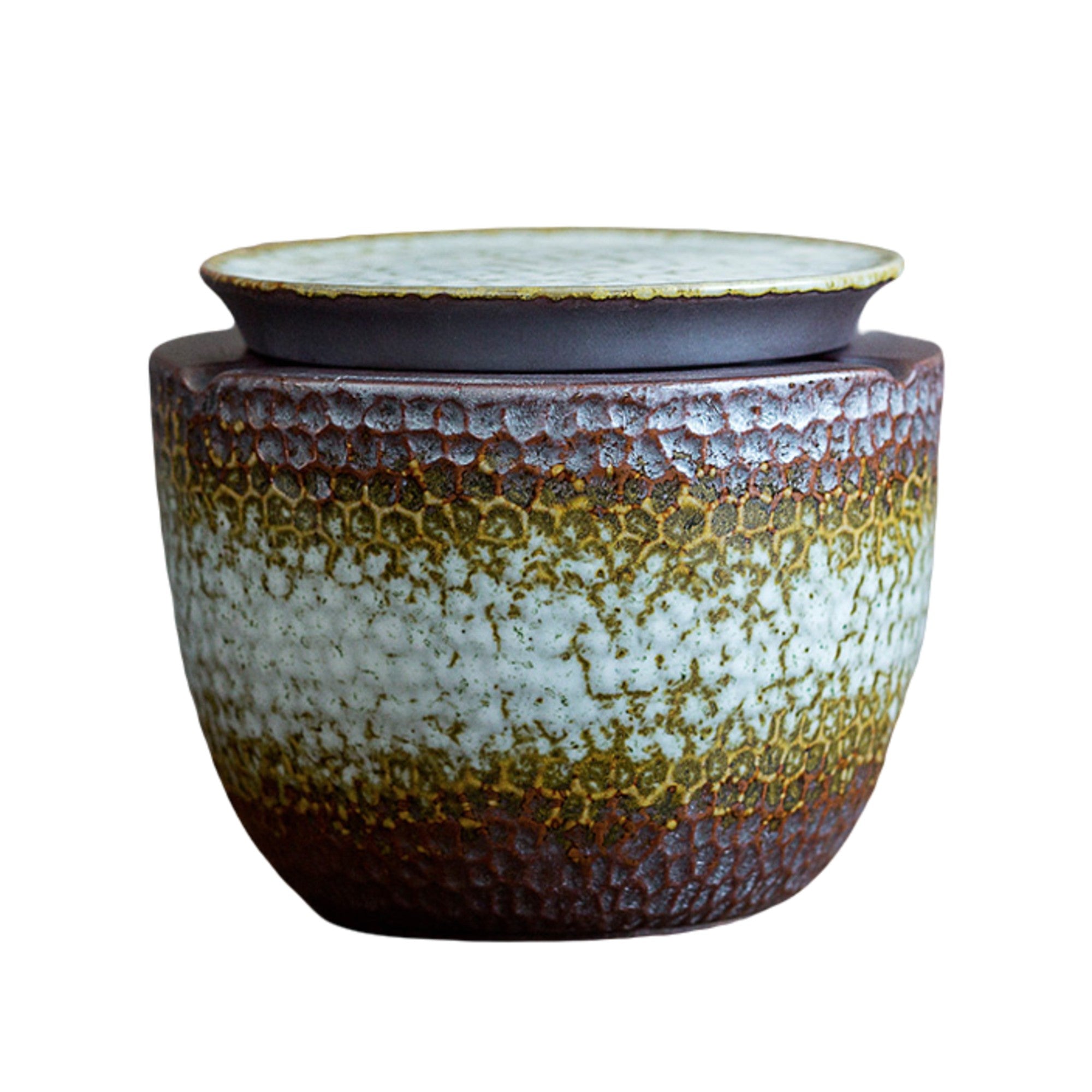 Outdoor Ashtray with Lid for Patio Ceramic – Ashtray Planet