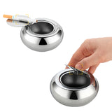 smokeless ashtray outdoor ash tray stainless steel metal car cool