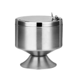smokeless ashtray with lid outdoor ash tray metal stainless steel