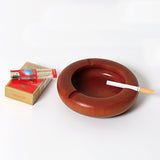 wooden ashtray round minimalist wood ash tray